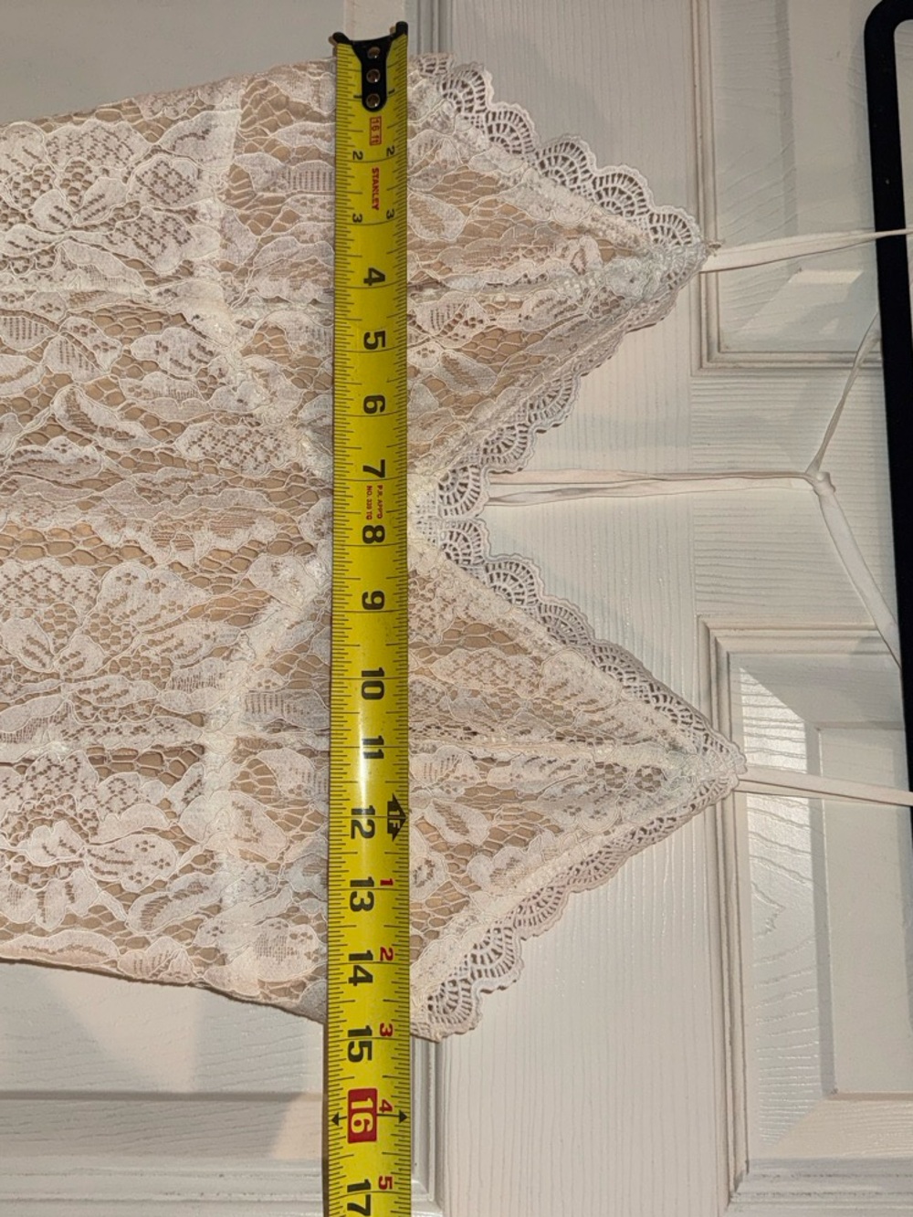 Selfie Leslie Cream White Lace Mini Dress - Picture 4 of 5